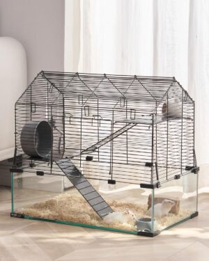 VEVOR Hamster Cage, 360° Viewing T...