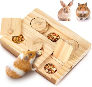 Guinea Pig Foraging Toys, 6 in 1 Ha...