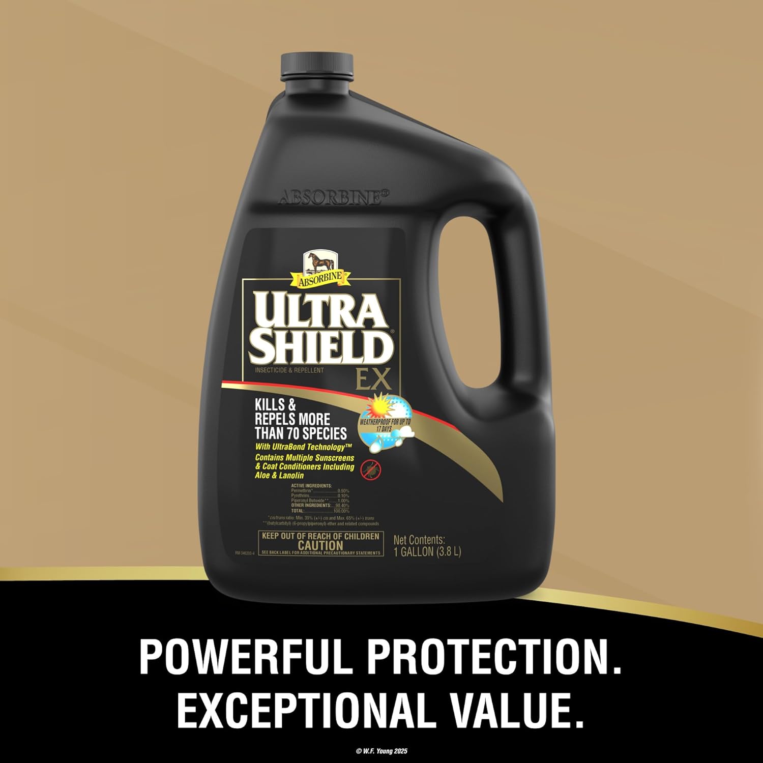 Absorbine UltraShield EX 128oz Insecticide, Kills & Repels Flies, Mosquitoes, Ticks, Fleas, Lice, Use on Horses, Dogs, Premises - Image 6