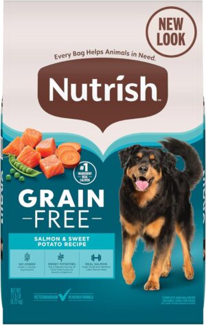 Nutrish Grain Free Salmon Dry Dog F...