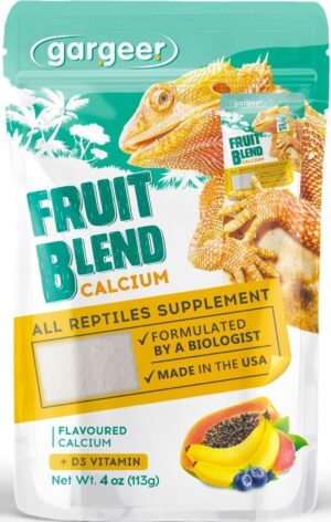 Gargeer 4oz All Reptile Calcium+D3+...
