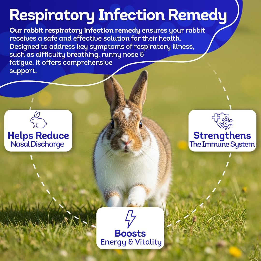 HealthyAnimals4Ever HA4E - Rabbit Respiratory Treatment - Support for Snuffles, URI & Breathing Relief - Preventive Care - Natural Homeopathic Tablets - 300 Count - Image 4