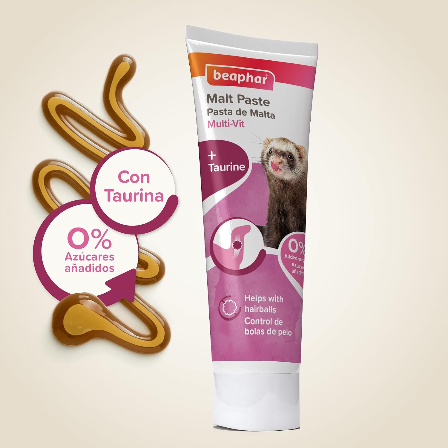 Beaphar Malt Paste Ferrets Vitamin Supplement & Treat - Image 3