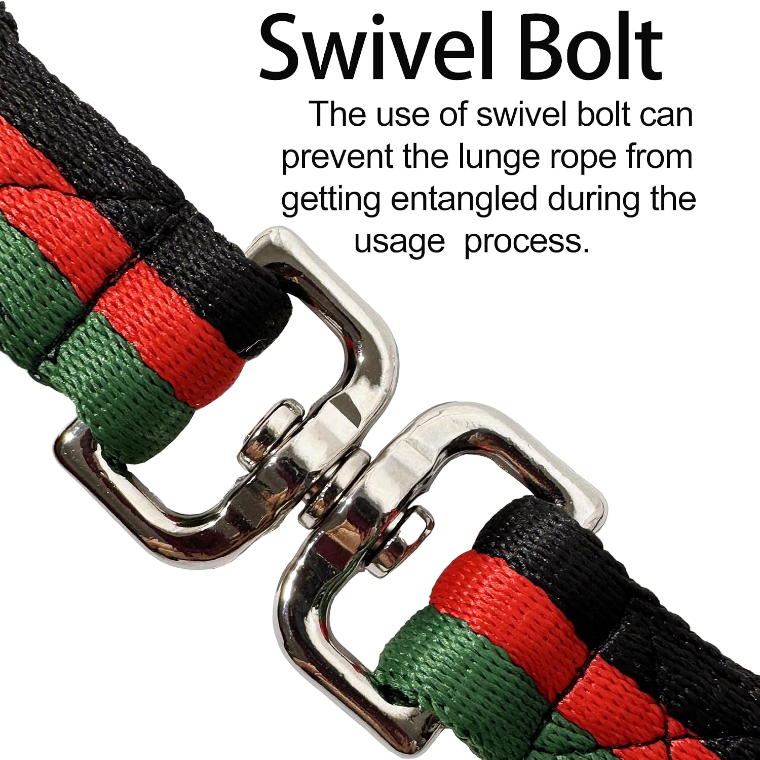 Lunge Line for Horse, Premium Equine Lunge Line with Swivel Bolt Snap for Accurate Equestrian Training, Competition, and Daily Use, 26 ft (8 Meters) - Image 7