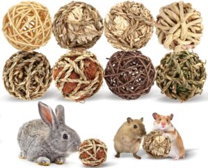 VESPRO Bunny Chew Grass Balls, Roll...