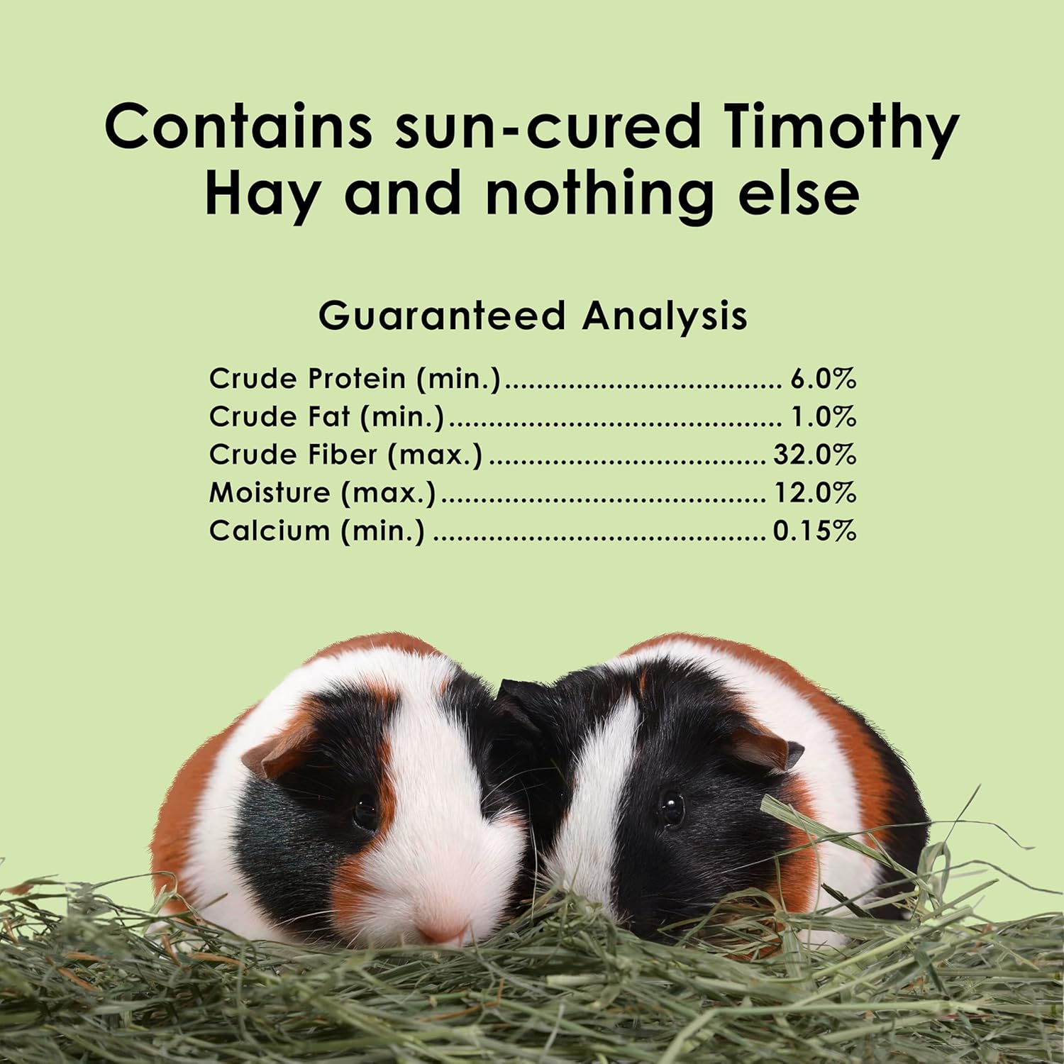 Kaytee Timothy Hay, High Fiber, Grown Specifically for Small Animals, Rabbits, Guinea Pigs, Chinchillas, Ideal Bulk Order for Small Pets, 3 Pounds - Image 8