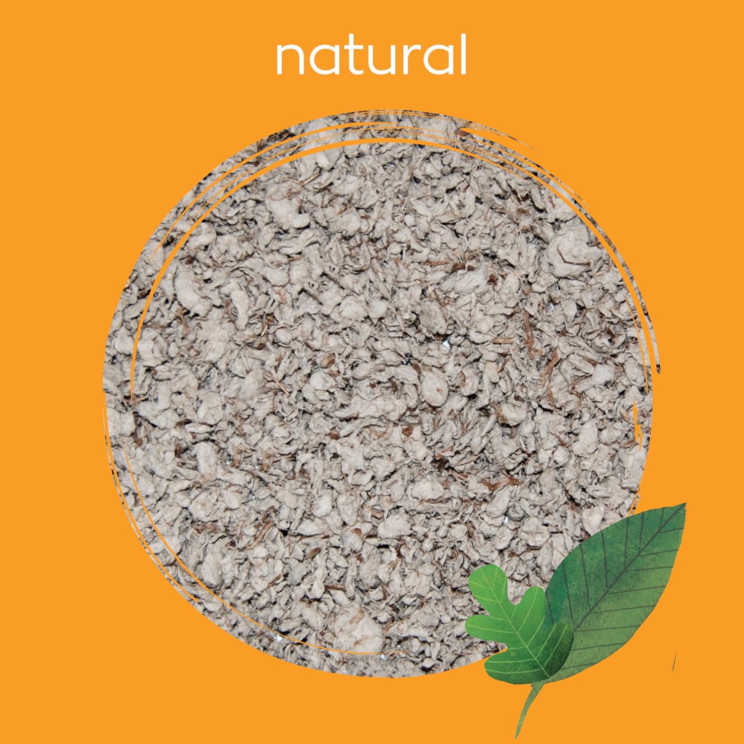 CritterCare Natural Paper Small Pet Bedding - Odor Control, Unscented, 99% Dust Free, Super Absorbent, Natural, 60L, Great for Guinea Pig Bedding, Rabbits, Hamsters, Gerbils, Mice, Rats - Image 2