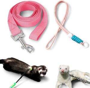 Ferret Leash Harness Adjustable Squ...