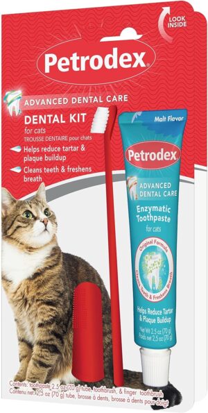 Petrodex Dental Care Kit for Cats, ...