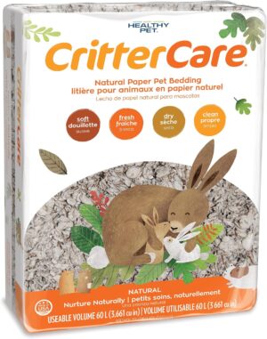 CritterCare Natural Paper Small Pet...