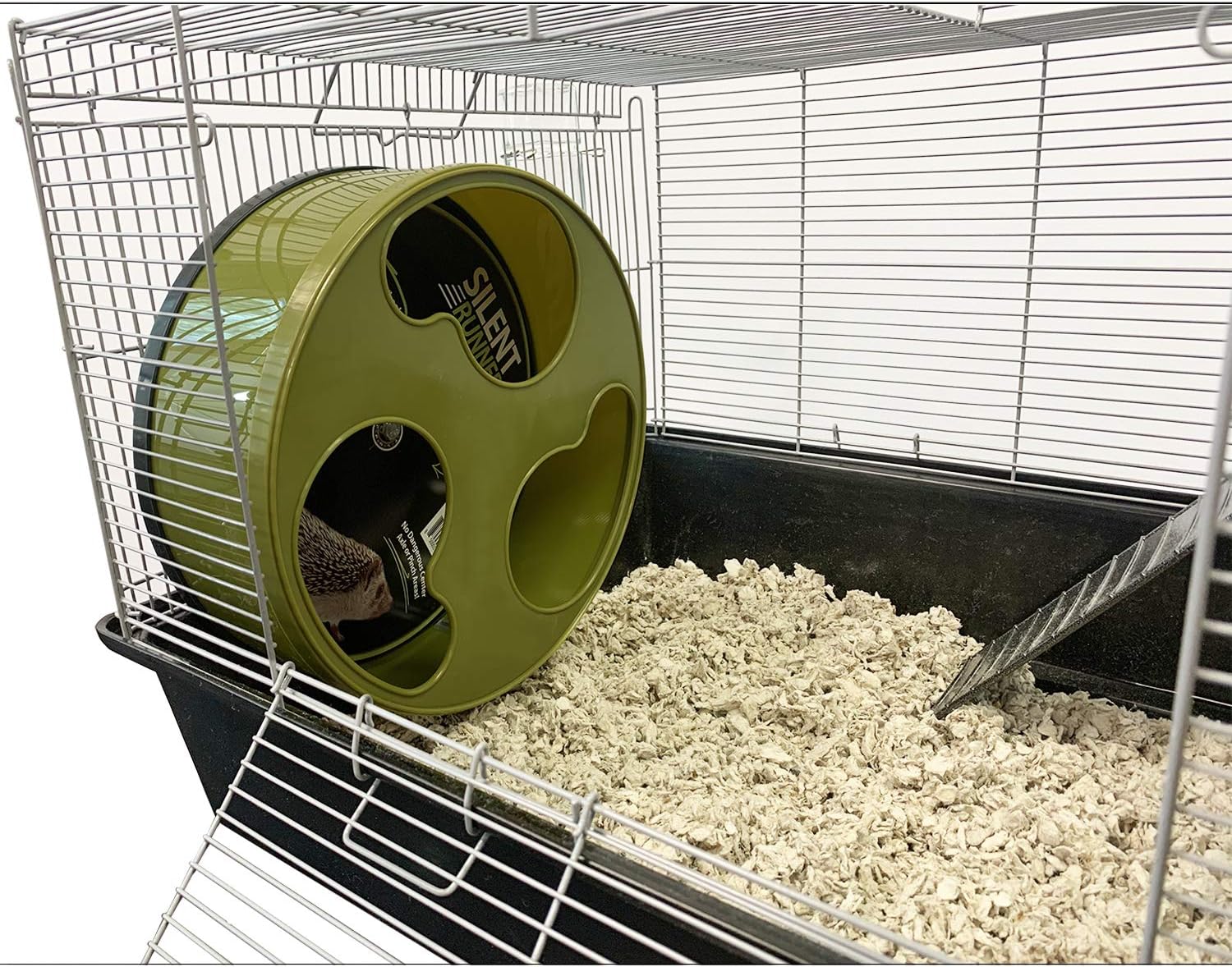 Exotic Nutrition Hedgehog Home & Starter Package - Includes Durable Cage, Exercise Wheel, Healthy Food, Natural Treat, Multi-Vitamin & Hideout - Image 4