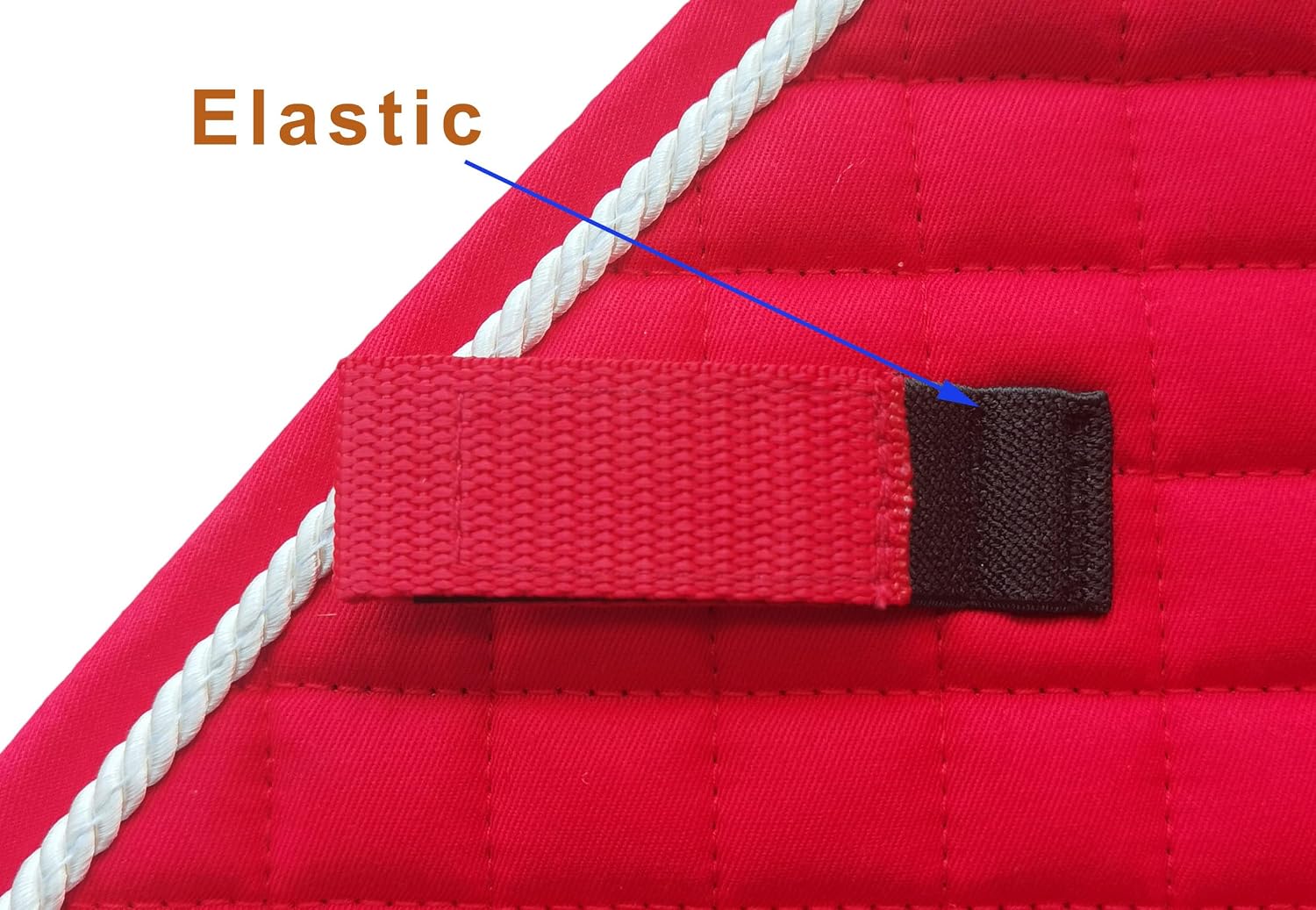 T TEKE Close Contact Saddle Pads,100% Cotton English Saddle Pads for Horses with Moisture-Wicking and Breathable Lining - Image 5