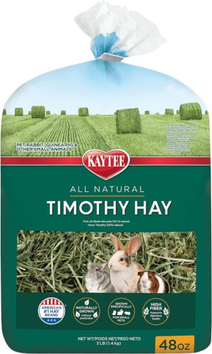 Kaytee Timothy Hay, High Fiber, Gro...