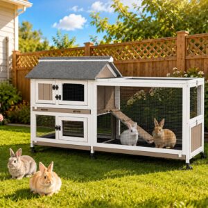 2-Story Rabbit Hutch Indoor & ...