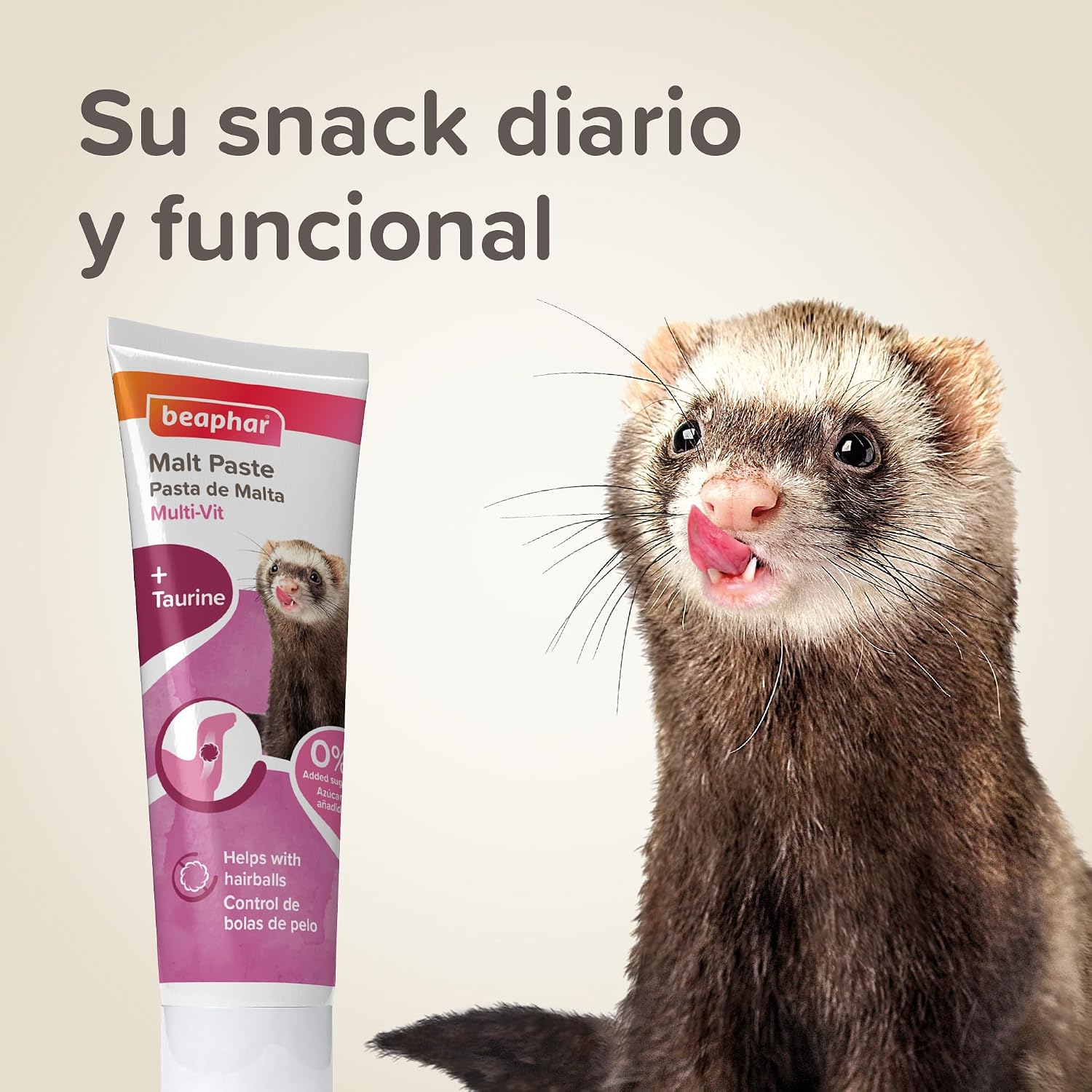 Beaphar Malt Paste Ferrets Vitamin Supplement & Treat - Image 6