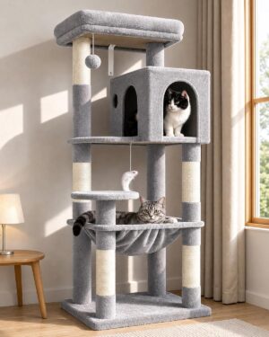 Globlazer Cat Tree Tower with Scrat...
