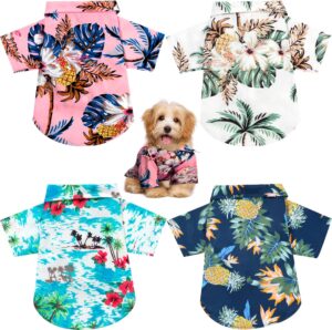 Weewooday 4 Pieces Small Pet Summer...