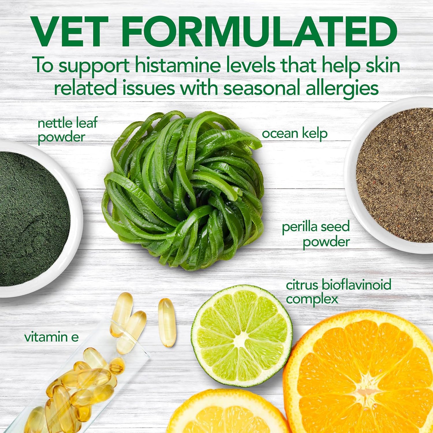 Vet's Best Seasonal Allergy Soft Chew Dog Supplements, Soothes Dogs Skin Irritation Due to Seasonal Allergies, 30 Day Supply - Image 3
