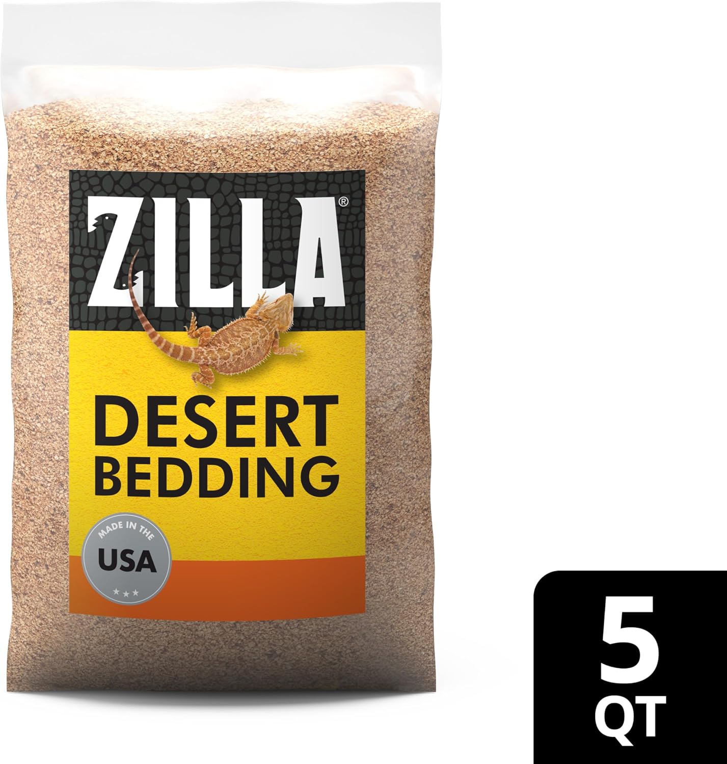 Zilla Desert Bedding, Substrate for Reptile Terrariums, Ideal for Bearded Dragons, Uromastyx, and More, 5 Quarts - Image 3