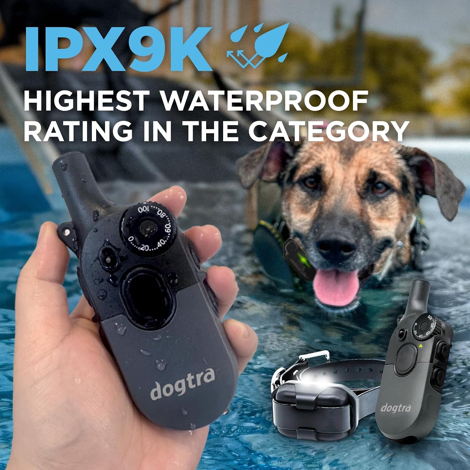 Dogtra 200iQ Professional Remote Training E Collar - 1/2 Mile, 100 Precision Levels, IPX9K Waterproof, Tone & Vibration – Seamless No-Look Control Off-Leash Confidence for Dogs 10lb+ - Image 8