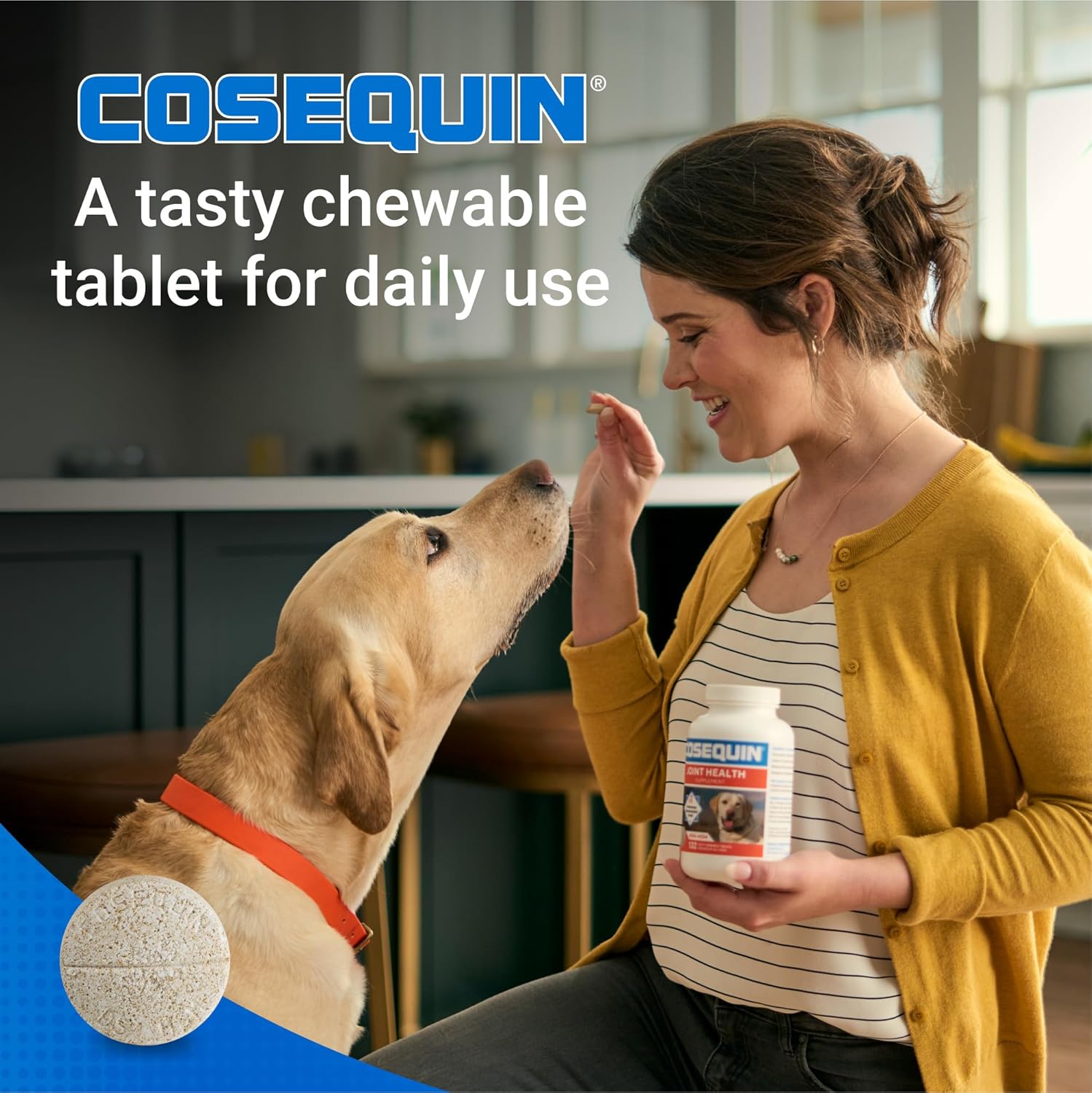 Nutramax Cosequin for Dogs Joint Health Supplement, Contains Glucosamine for Dogs, Plus Chondroitin and MSM, Supports Healthy Joints, Chewable Tablets, 60 Count - Image 5