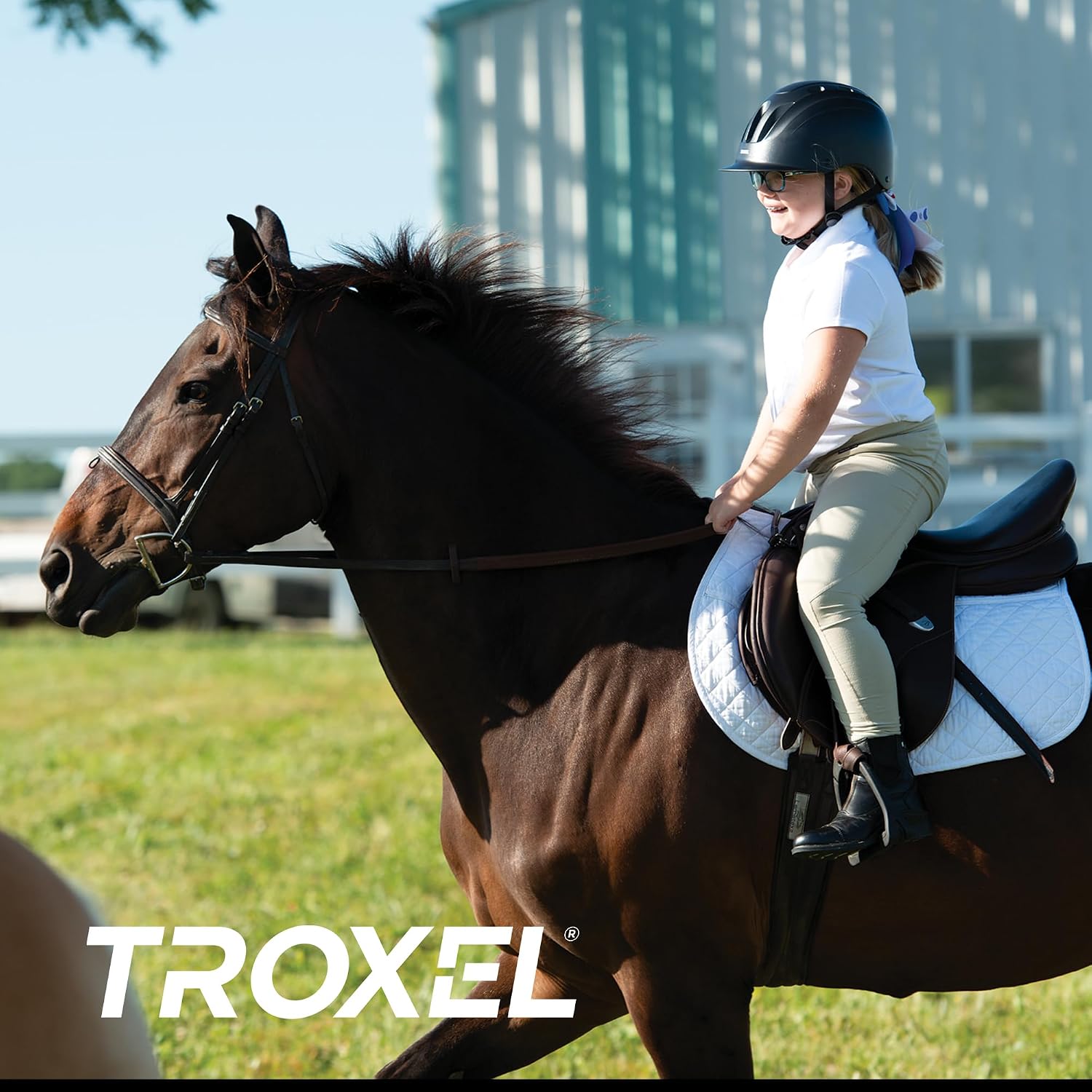 Troxel Sport 2.0 Injection Molded Horse Riding Helmet, Lightweight Adjustable Design, Safety Horseback Riding Gear - Image 5
