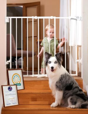 Babelio Baby Gate for Stairs, Kitch...
