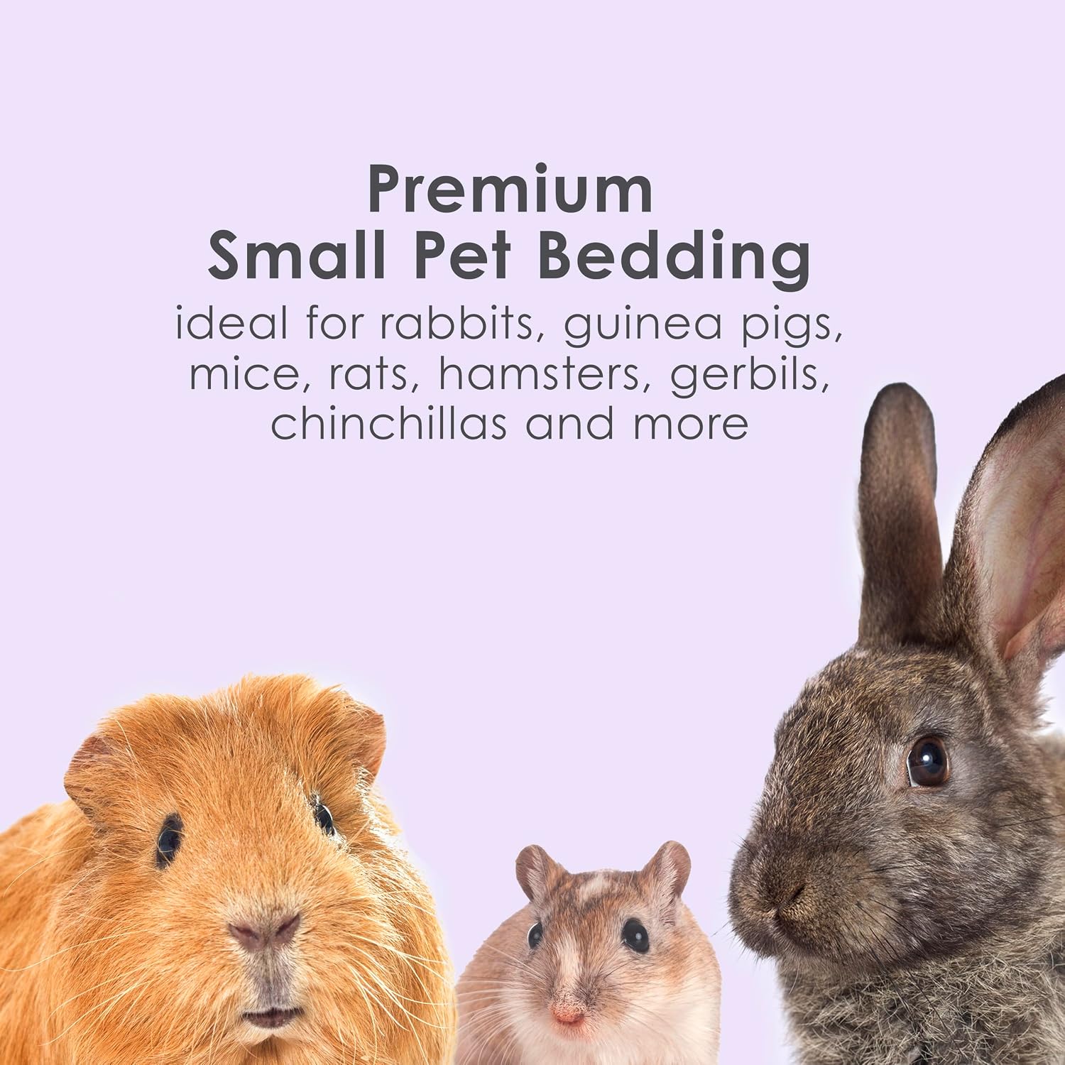 Kaytee Clean & Cozy Lavender Paper Bedding For Pet Guinea Pigs, Rabbits, Hamsters, Gerbils, and Chinchillas, 49.2 Liters - Image 4