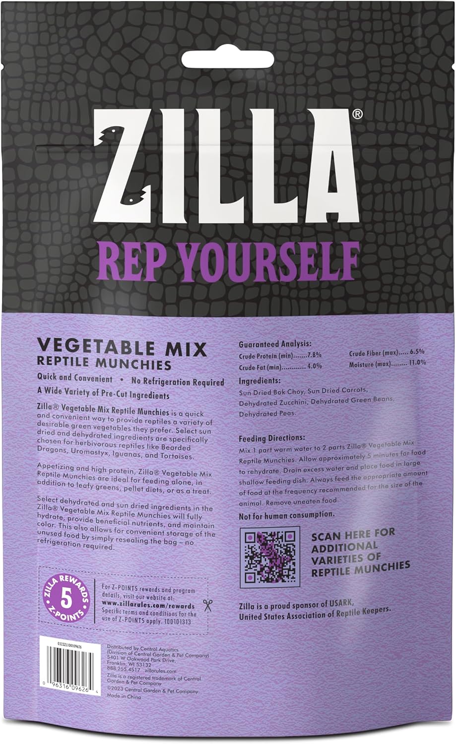 Zilla Reptile Food Munchies Vegetable Mix, 4-Ounce - Image 10