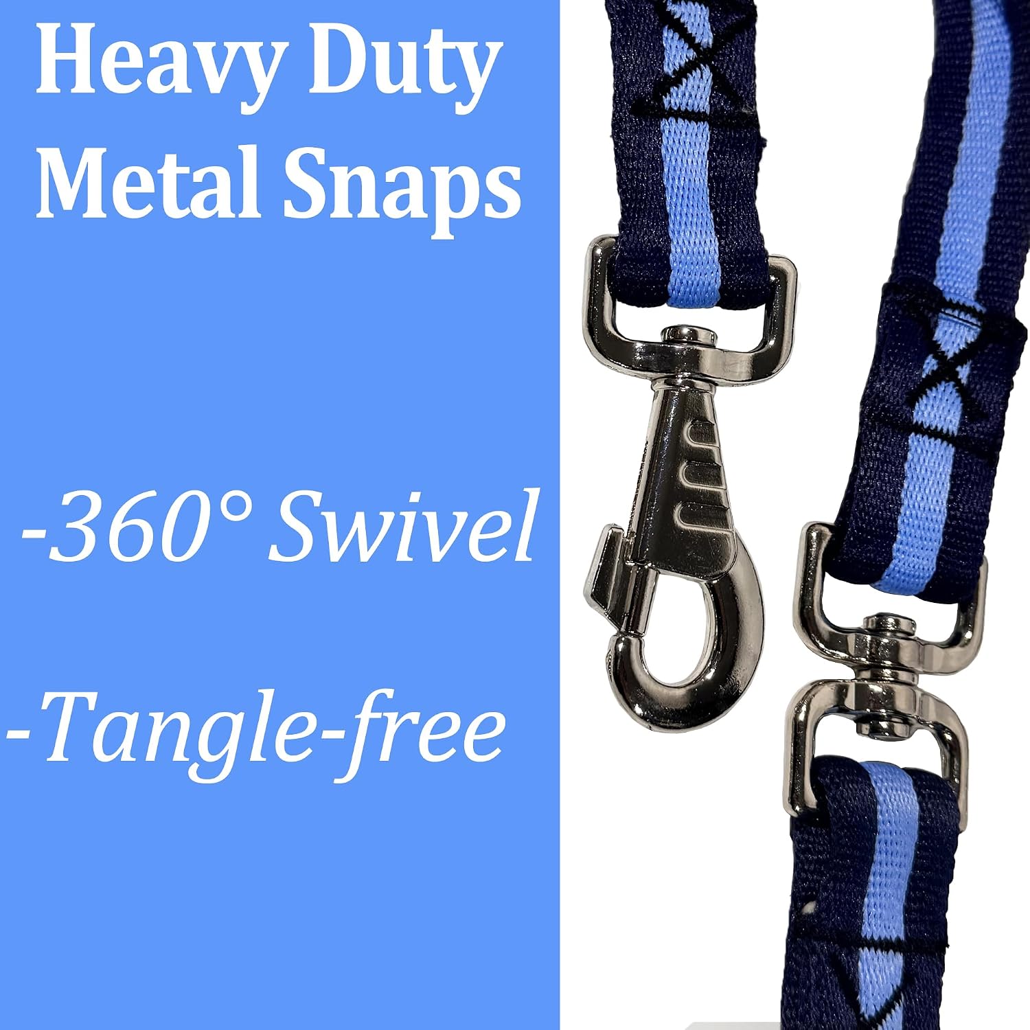 Horse Lunge Line, 26 ft Flat Lunge Line with Heavy Duty Swivel Snap and Trigger Buckle, for Horses Daily Training | Durable Equestrian Lunge Rope for Lunging, Ground Work - Image 3