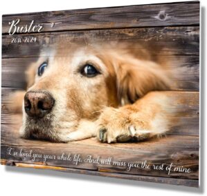 MUNDAZE Custom Pet Portrait Memoria...