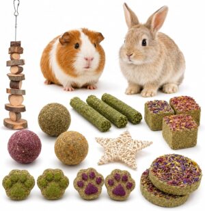 Grddaef Rabbit Toys, Guinea Pig Toy...