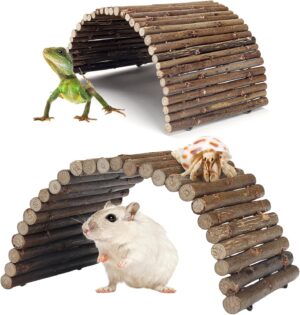 QUOZUO 2PCS Reptile Hideout Hermit ...