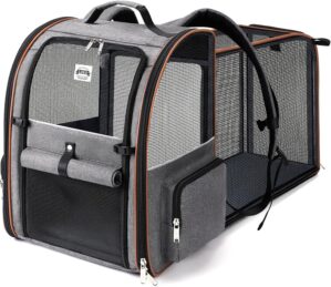 Cat Carrier Backpack, Expandable Pe...