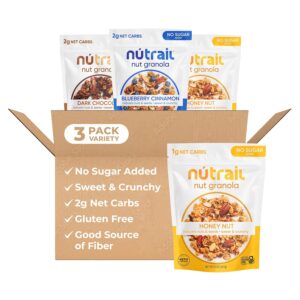 NuTrail Nut Granola Cereal, Variety...