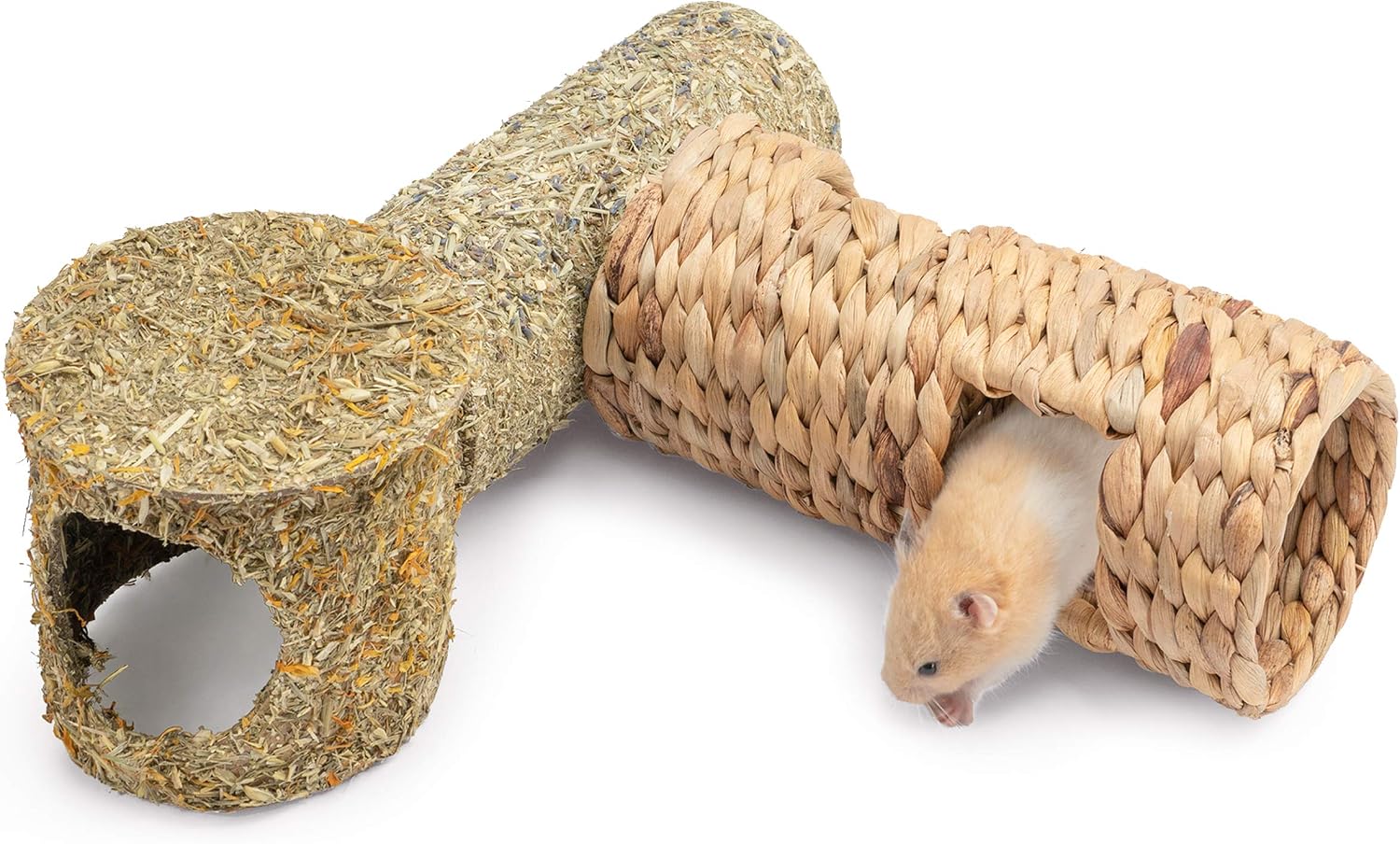 Niteangel Creative & Composable Hamster Tunnel - DIY & Build Unique Tube Burrow as Hideout for Small Sized Animals Like Hamsters Mouse Gerbils Mice (7.5-inch L - SHLD) - Image 6