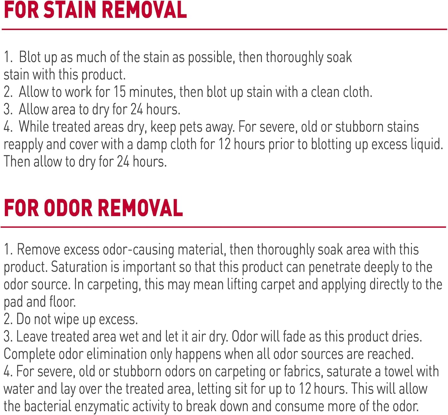 Nature’s Miracle Stain and Odor Remover Dog, 32 Ounces, Everyday Mess Enzymatic Odor Control Formula - Image 5