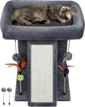 TWDEPART Cat Tree Tower with Cat Sc...