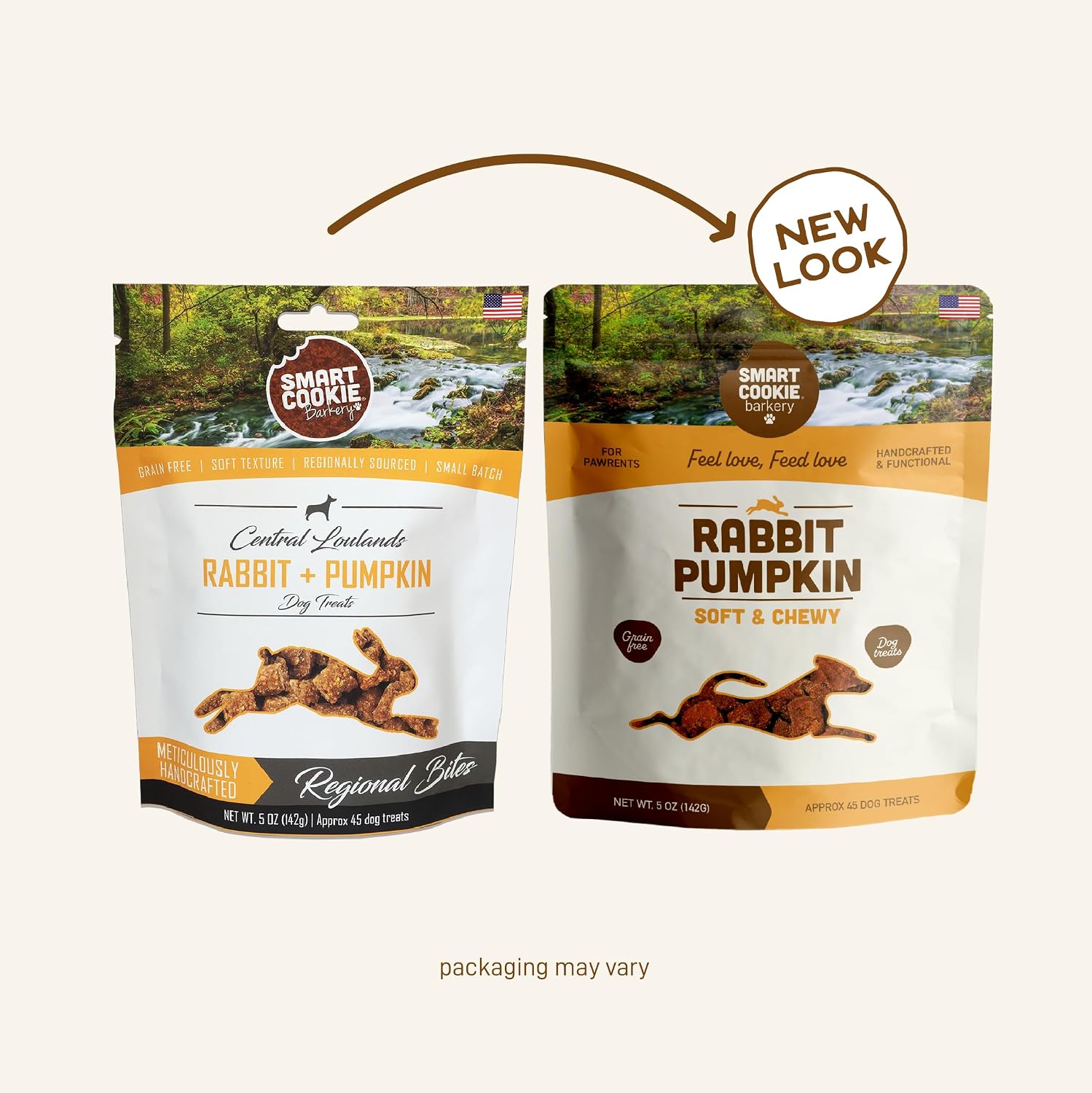 Smart Cookie Healthy Soft Dog Treats - Rabbit & Pumpkin - Grain Free Limited Ingredient Training Treats for Dogs with Sensitive Stomach & Allergies, Natural Novel Protein, Made in the USA (5oz.) - Image 10