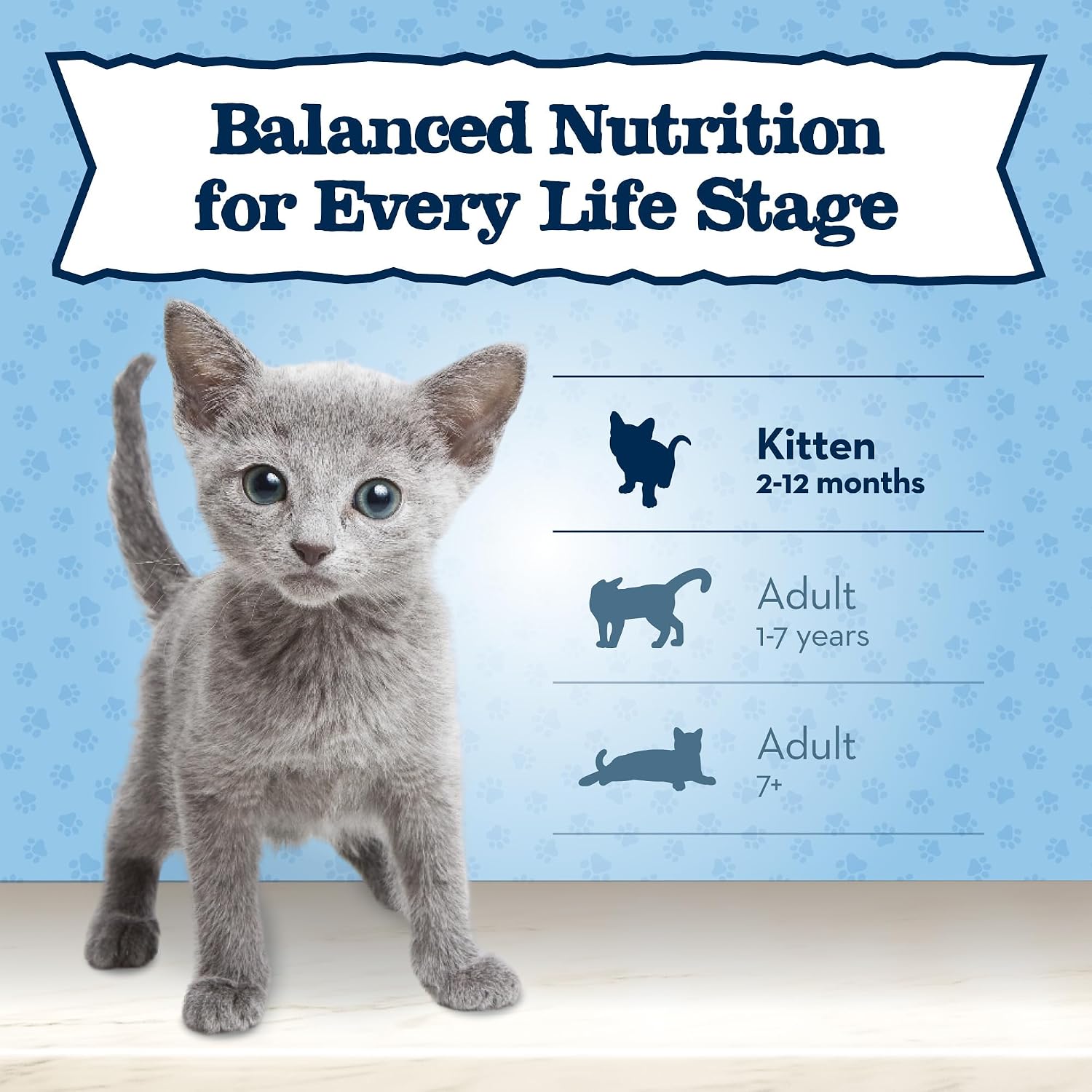 Blue Buffalo Baby Blue Natural Kitten Wet Cat Food, Healthy Growth Formula with DHA, Chicken Recipe Multi-Pack, 3-oz. Cans (6 Count) - Image 7