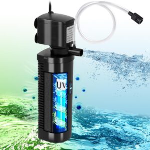 TARARIUM Aquarium Filter U-V for 20...