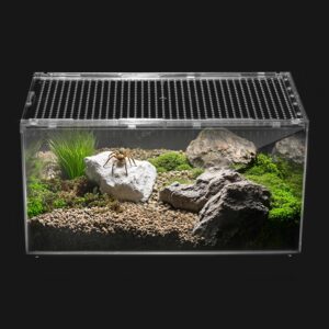 Reptile PC Tank,Escape Proof Magnet...