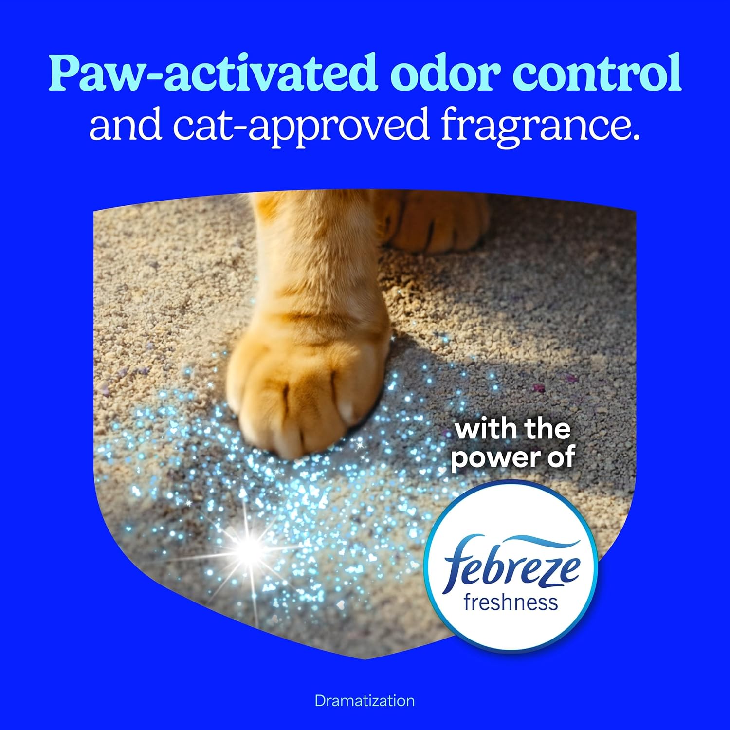 Fresh Step Heavy Duty Odor Block Advanced Multi Cat Clumping Litter with Febreze, 17.5 lb (Package May Vary) - Image 6
