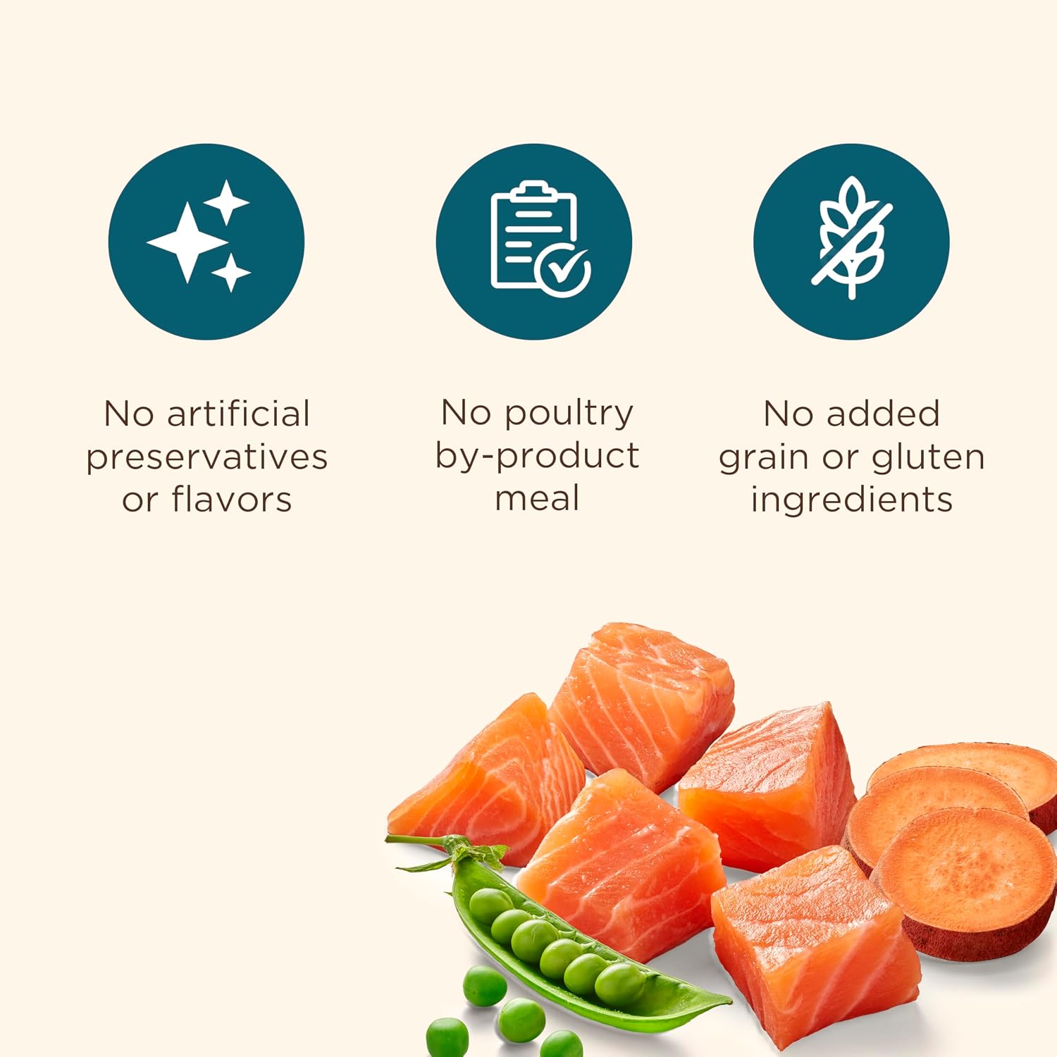 Nutrish Grain Free Salmon Dry Dog Food, 11.5 lb. Bag (Rachael Ray) | Made with Sweet Potatoes to Support a Healthy Digestion, No Added Grain or Gluten Ingredients or No Poultry By-Product Meal - Image 5