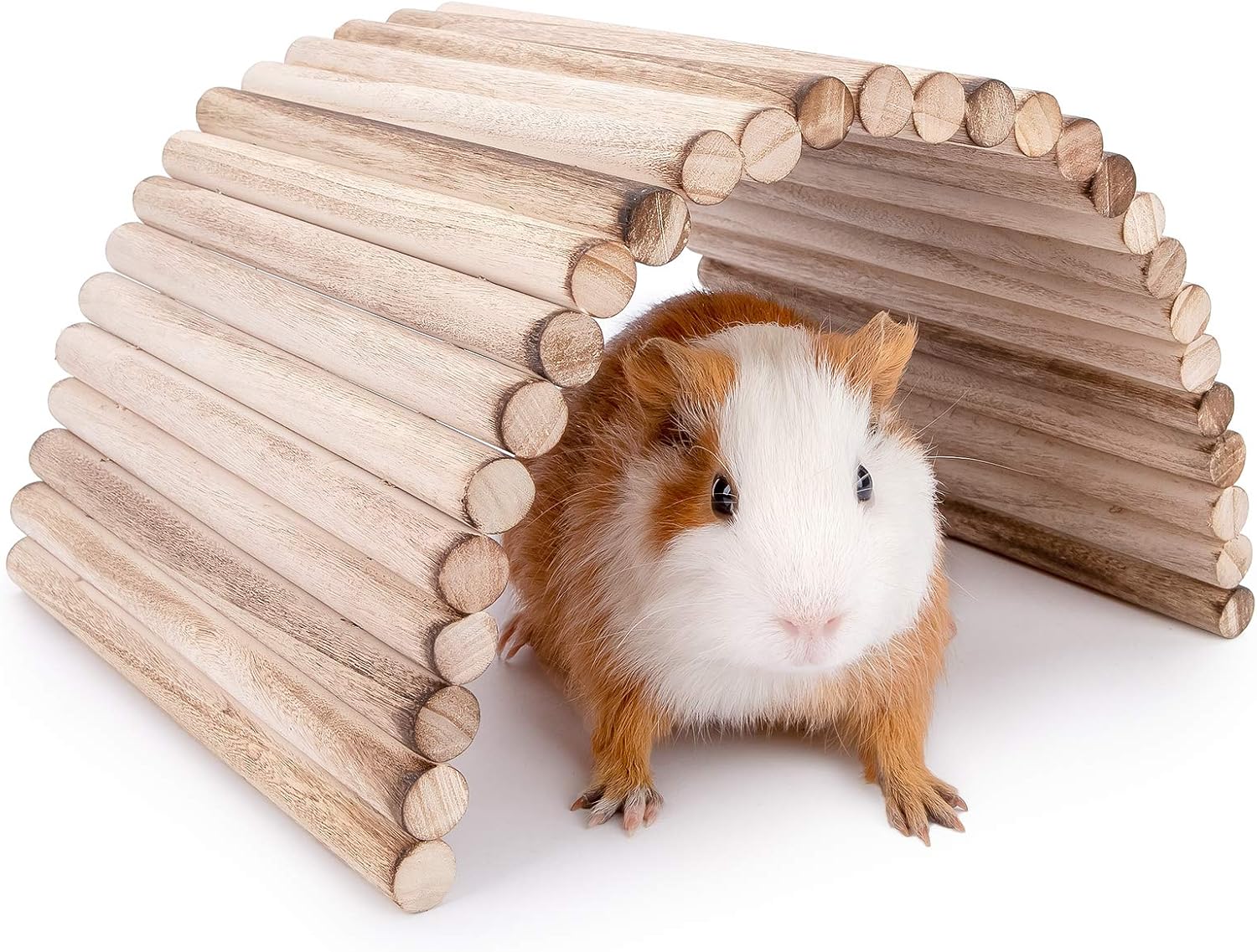 Niteangel Small Animal Climbing Toys - Suspension Bridge Ladder for Hamsters Gerbils Mice Rats Guinea Pigs or Other Small Pets (15.7'' x 7.8'')