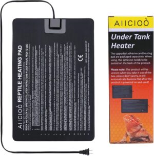 Aiicioo Reptile Heating Pad –...