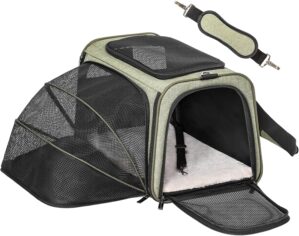 Petsfit Expandable Cat Carrier Dog ...