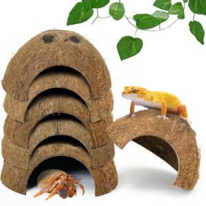 Hamiledyi 7 Pcs Reptile Hideouts Na...