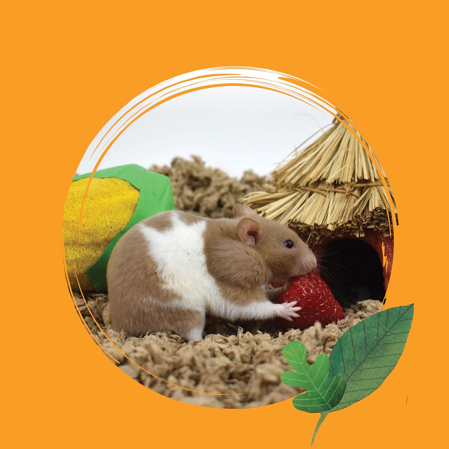 CritterCare Natural Paper Small Pet Bedding - Odor Control, Unscented, 99% Dust Free, Super Absorbent, Natural, 60L, Great for Guinea Pig Bedding, Rabbits, Hamsters, Gerbils, Mice, Rats - Image 4