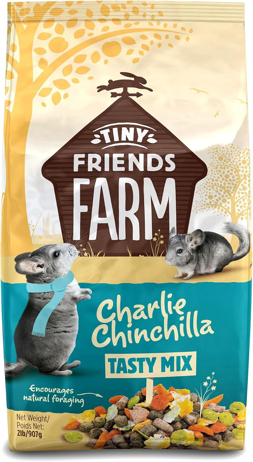 Supremepetfoods Charlie Chinchilla Food, 2-Pound